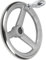 KIPP – Bedienteile | Normelemente 117855 Handrad mit Nut Grauguss, Komp:Stahl, 22, 200, D1=200mm D2=22mm