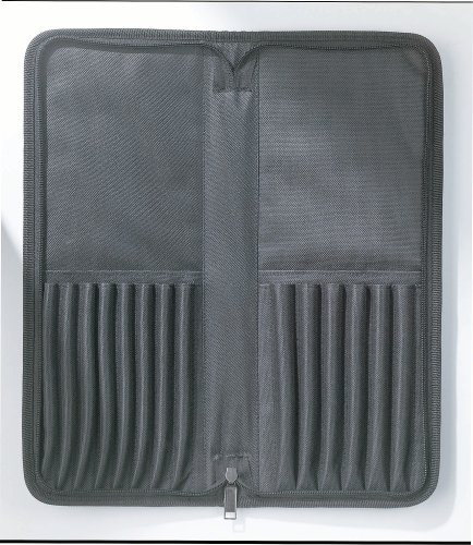 Ami Künstlerbedarf 578070 - Attraktives Pinsel-Etui Nr.1 - 14,5 x 37 cm, geeignet für 12 Pinsel Aller Art!