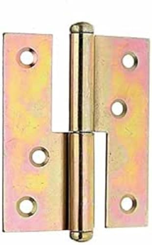 Alberts 847944 Aushebescharnier | links oder rechts | sendzimirverzinkt | 80 x 65 mm | 20er Set