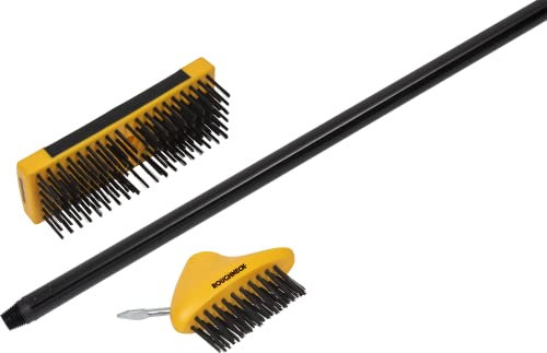 Roughneck ROU52090 Patio & Decking Brush Set 3 Piece