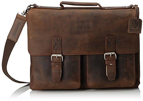 JOST 7611-003 Aktentasche, 40 cm, Brown