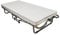 Veraflex 270/80x200 COV Gästebett, 200 x 80 x 39 cm, Metall Rahmen anthrazit, Matratze hellgrau incl. Schutzhülle