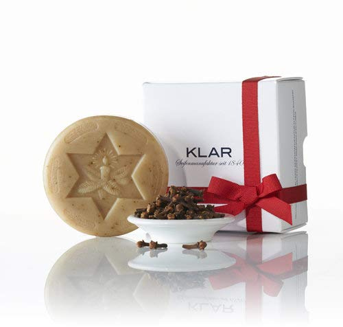 Klar Seife Weihnachtstaler Nelke