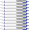 Schneider 133203 Slider Xite Kugelschreiber (Schreibfarbe: blau, Strichstärke XB, dokumentenechte Mine) 10 Stück blau