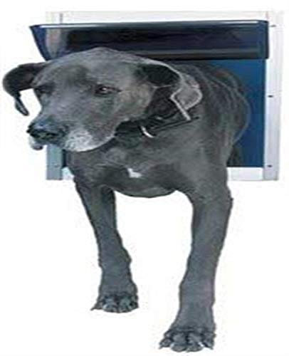 Ideal Pet Products Perfekte Haustiertür aus Aluminium, super groß, 38,1 x 50,8 cm Klappengröße