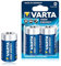 Varta LR20 - Confezione 2 batterie mono D (1,5 V, 1300 mAh)
