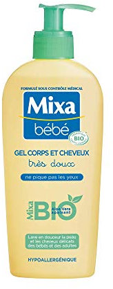 Mixa Bébé Gel Corps et Cheveux Bio 250 ml