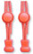 Lacestar No Tie Elastic Laces 120CM Shoe Laces No Tie Elastic Shoelace Lock System Suitable for Kids Adults Elderly Disabled (ELECTRIC ORANGE)
