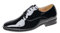 Mens Evening / Uniform / Oxford shoes Black Patent size 10