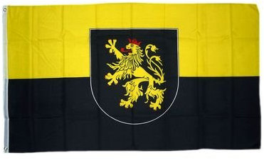 Fahne/Flagge Pfalz Wappen 90 x 150 cm Flaggen