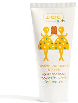 Ziaja Dentífrico para Niños de Helado de Galleta y Vainilla 50 ml (ZBA21-16155)