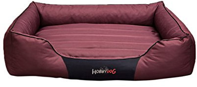 DOGGY Hobbydog CORBOR11 Hundebett Hundesofa Hundekorb Tierbett Comfort, XL, 82 x 62 cm, kastanienbraun