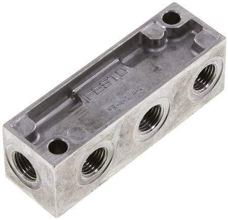 FR-4-1/4-C (7849) Verteilerblock Nennweite:11,5mm Einbaulage:beliebig Umgebungstemperatur:-10 bis 80