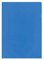 Kangaro PP-Kunstoff Aktenhülle/Plastikhülle DIN A4 genarbt Transparent Blau extra stark (120 µ) - 10 Stück, 31x21.6x0.4