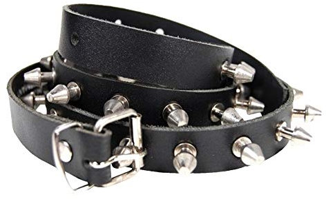 Nix-Gut Killernieten-Gürtel, 1-reihig, Leder, 115cm