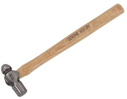 Neilsen CT1814 4oz Ball Pein Hammer – High Grade Steel Head, Hickory Handle