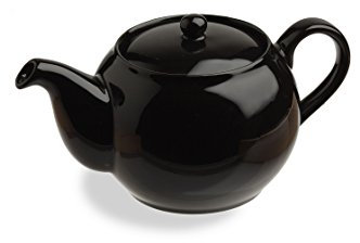 Tognana sphere, teiera 470 cc, Porcellana, nero