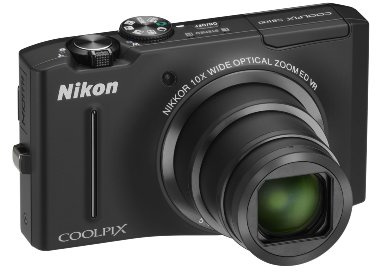 Nikon Coolpix S8100 Digitalkamera (12 Megapixel, 10-fach opt. Zoom, 7,5 cm (3 Zoll) Display, Full-HD Video, bildstabilisiert) schwarz