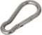 Windhager Karabinerhaken aus Edelstahl, Karabiner für Sonnensegel, Schnapphaken, Allzweck-Karabiner, rostfrei, Tragkraft bis max. 127 kg