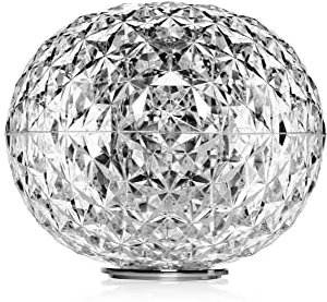 Kartell Planet Lampada da Appoggio 22 W, Cristallo, 31X28 Cm