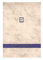 Dresdner Feinpapier 880100 - Briefblock A4 40 Blatt chamois marmoriert