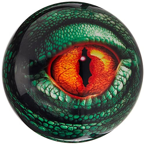 Brunswick Bowling Products Lizard Glow Viz-A-Ball Bowlingball, 6,4 kg, Grün/Schwarz, 6,4 kg