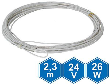 Lister Heizkabel 24 V, 2,3 m, 26 W