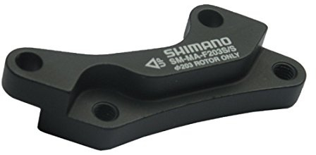 Shimano is is Scheibenbremsadapter, Black, 203 mm