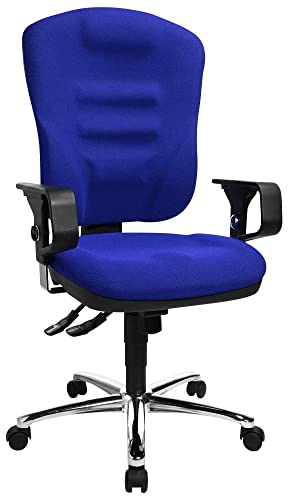 Drehstuhl Softec Synchro Deluxe blau