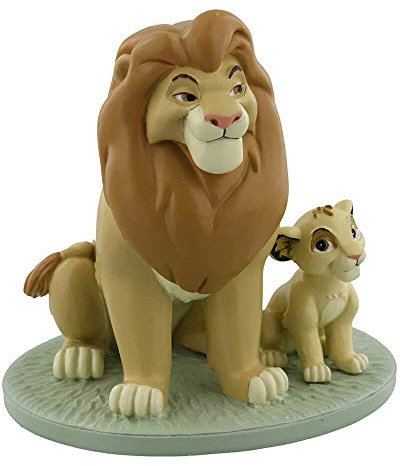 Disney Magical Moments - Statuina di Mufasa e Simba mio papà è il Re Leone