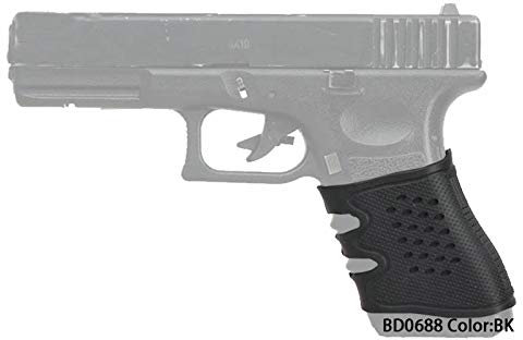 Paintball Equipment Universal Handwaffe Pistolengriff Gummi Pistole Griff (Schwarz)