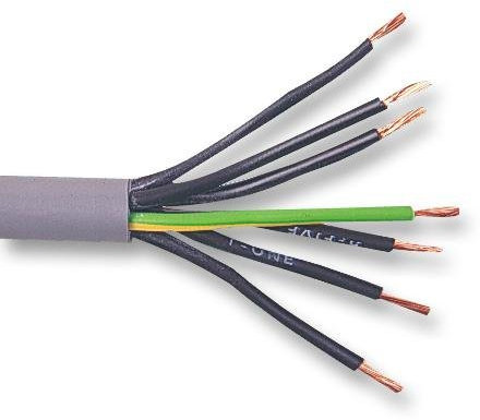 Cable/wire - Multicored - CABLE YY 7 CORE 1.5MM PER M - PPYY7C1.50
