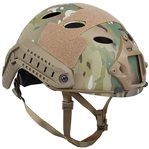 HANSTRONG GEAR Tactical Airsoft verstellbare Fast-Helm-PJ-NVG-Halterung für Tactical Airsoft Paintball (MC)
