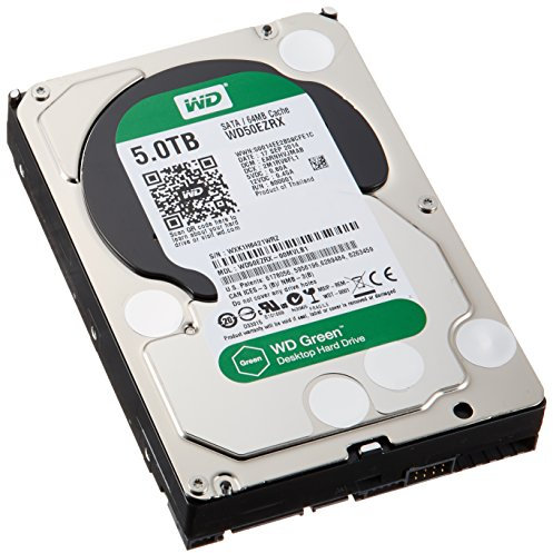 Western Digital WD50EZRX - Disco Duro Interno de 5 TB (SATA III, 3.5)