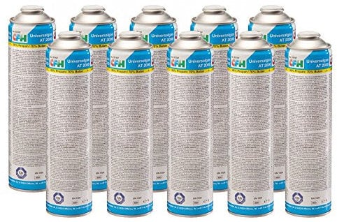 CFH Lötmeister LM 1000 - Lötbrenner für Gas Kartusche - Gas Lötgerät für Einsteiger zum Weichlöten und Hartlöten, Stufenlos regulierbare Flamme