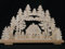 Rudolphs Schatzkiste Schwibbogen mit Haus im Wald und Beleuchtung BxHxT 50x30x7cm NEU Lichterbogen Fensterbogen Spitzbogen Erzgebirge Seiffen Weihnachten Licht Holz Dekoration Beleuchtung