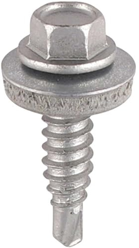 Stitching screws for Light section steel - Size: 6.3 x 25mm - Washer Size: 16mm - S25W16B Pack of: 100