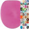 Sanilo Toilet Seat, Wide Choice of Beautiful Toilet Seats, Stable Hinges, Easy to Mount (Glittering Pink)