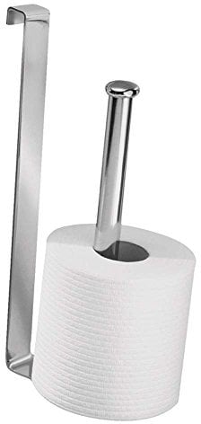 iDesign 69380 Classico Over The Tank Toilet Roll Holder, Chrome