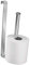 iDesign Classico Portarotoli da Serbatoio, Metallo, Argento, 19.75x16.5x61.75 cm