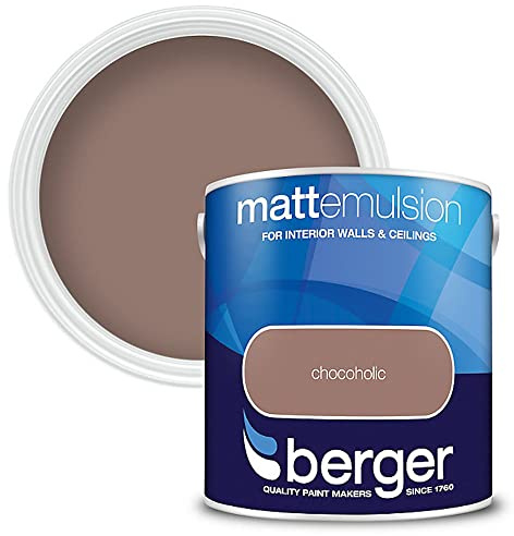 Berger 2.5L Matt Emulsion Chocoholic