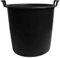 Elixir Gardens 75 Litre Plastic Recycled Plastic Plant Pot (Heavy Duty with Handles) | Tree & Shrub Planter / Tub
