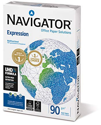 Navigator Premium Papier weiß 90 g/m² A3 5 x 500 Blatt