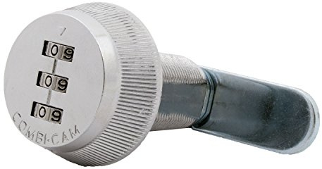 FJM Security Product FJM Security Combi-Cam 7850R-XL Combination Cam Lock, 1-3/8 Chrome Finish