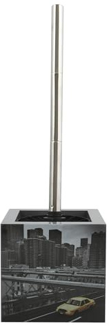 MSV WC Bürste, Silber, One Size