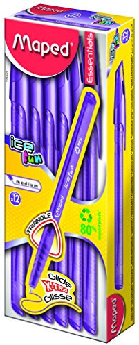 Maped 224550 Ice Kugelschreiber mit Kappe blau Violett