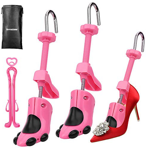 KevenAnna Women's Shoe Stretcher Tree, Pink, 7.5 UK
