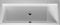 Duravit Vero – Badewanne eckig Einbauleuchte Vero 1700 mm 160L weiß