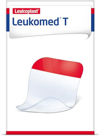 BSN Medical 7238100 LEUKOMED T Wundverband, Folienverband, steril, 7,1 x 5,1 cm Größe (50 Stück)