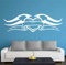 WANDTATTOO/Wandsticker w174 Herz, Scherpe, Tribal Wandaufkleber 96x29 cm weiss